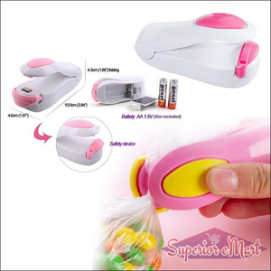 Superior eMart Mini Handheld Bag Sealer for Food Storage - Superior eMart