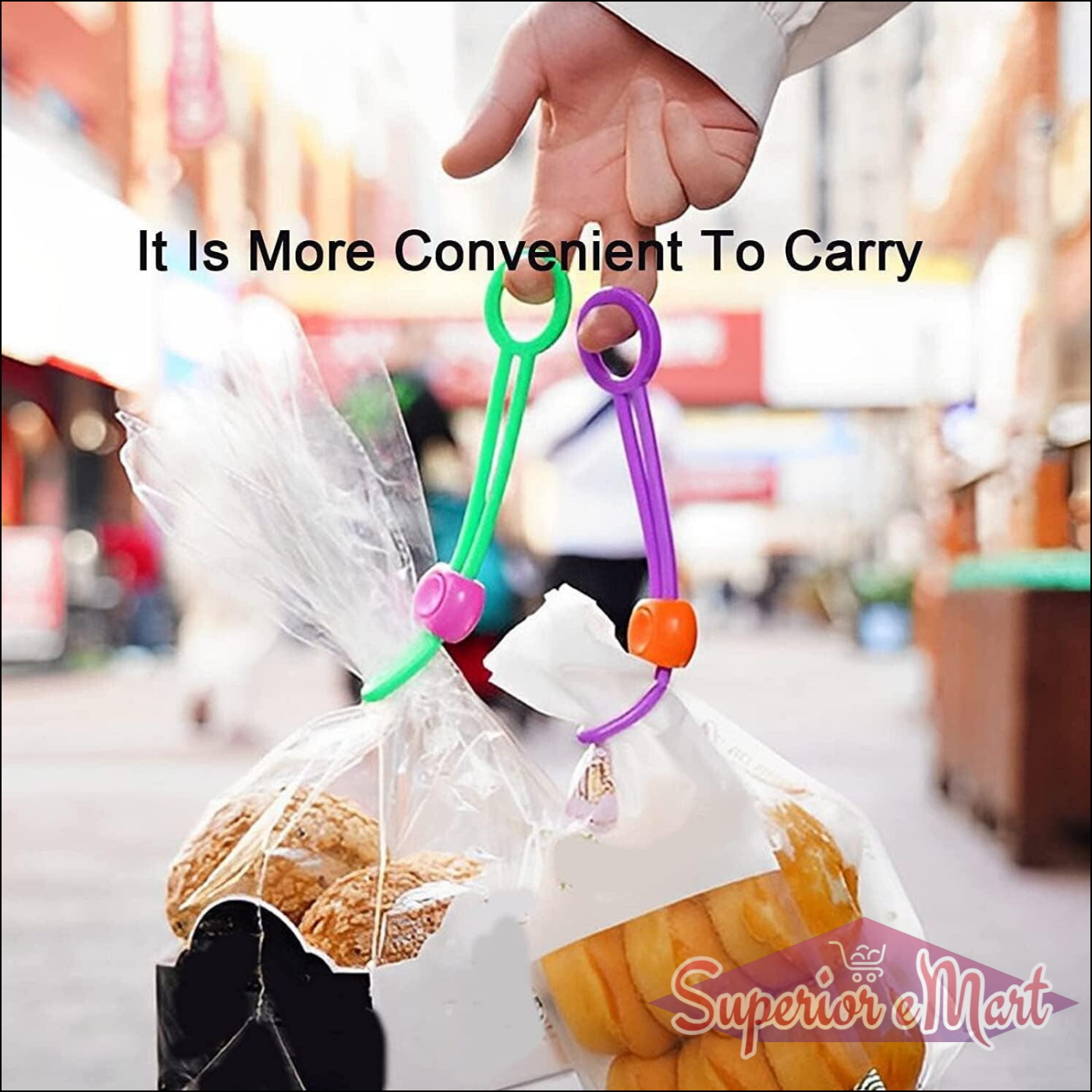 Superior eMart Multi-Purpose Bag Clips for Kitchen - Superior eMart