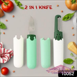 Superior eMart Multifunctional Peeler and Fruit Knife - Superior eMart