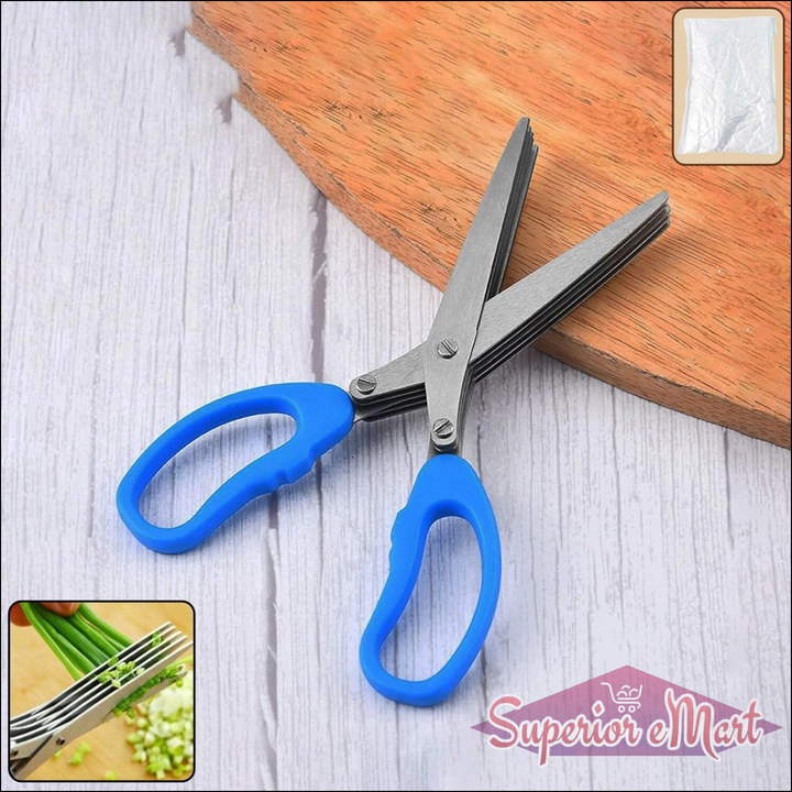 Superior eMart Multipurpose Herb Scissors for Easy Cutting - Superior eMart