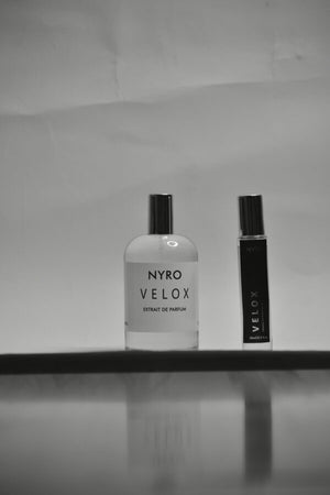 Nyro Velox Perfume Set including Extrait de Parfum and Travel Size Roller for Fragrance Lovers
