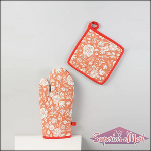 Superior eMart Professional Cotton Oven Mitt Gloves - Superior eMart