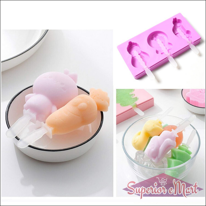 Superior eMart Silicone Popsicle Molds Reusable Set - Superior eMart