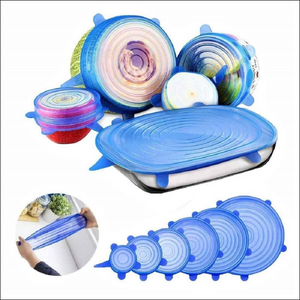 Superior eMart Silicone Stretch Lids Set - 7 Sizes - Superior eMart