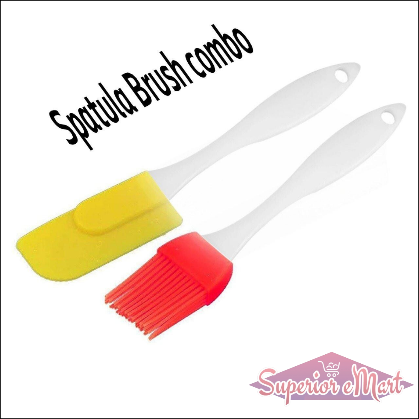 Superior eMart Spatula and Pastry Brush Set for Baking - Superior eMart