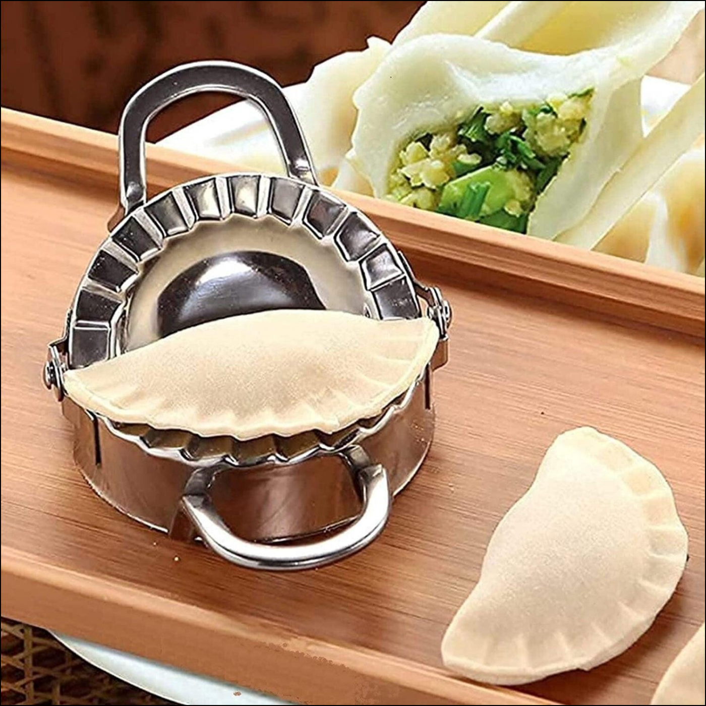 Superior eMart Stainless Steel Dumpling Maker Tool - Superior eMart