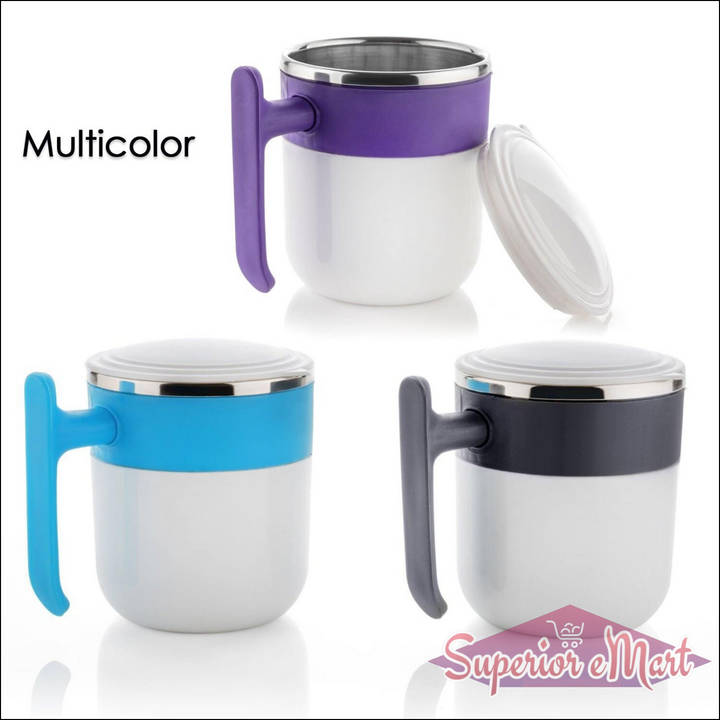 Superior eMart Stainless Steel Insulated Coffee Mug with Lid - Superior eMart