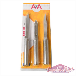 Superior eMart Stainless Steel Multipurpose Kitchen Knife Set - Superior eMart