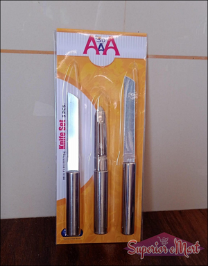 Superior eMart Stainless Steel Multipurpose Kitchen Knife Set - Superior eMart