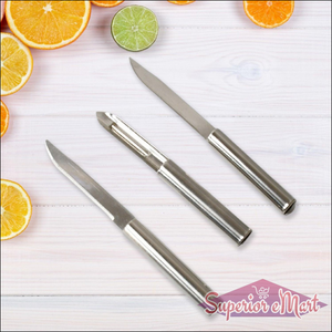 Superior eMart Stainless Steel Multipurpose Kitchen Knife Set - Superior eMart