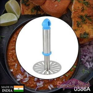 Superior eMart Stainless Steel Potato Masher for Smooth Mashed Potatoes - Superior eMart