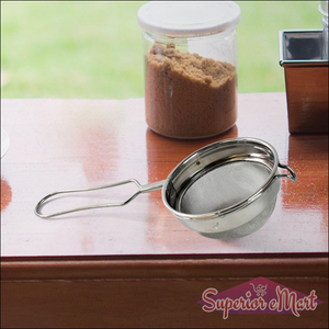 Superior eMart Stainless Steel Tea Strainer - Durable & Effective - Superior eMart