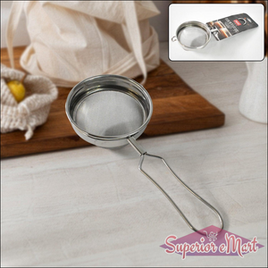 Superior eMart Stainless Steel Tea Strainer - Durable & Effective - Superior eMart