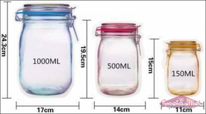 Superior eMart Transparent Jar Stand Up Pouch Set - Superior eMart