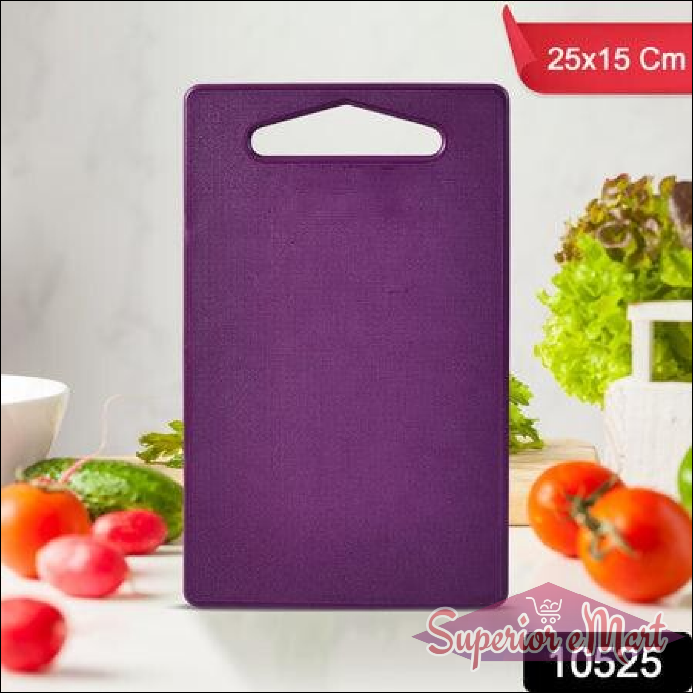 Superior eMart Unbreakable Cutting Board - Purple - Superior eMart