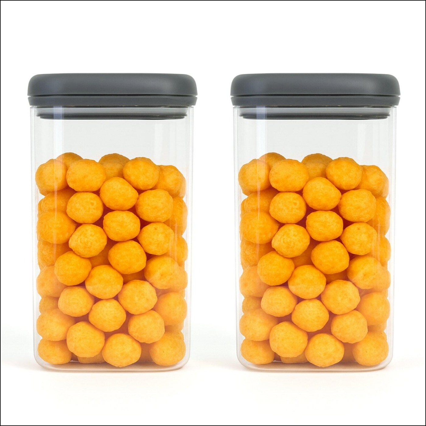 Supermom Airtight Kitchen Storage Containers  (2 Pc Set  1500 Ml) - Superior eMart