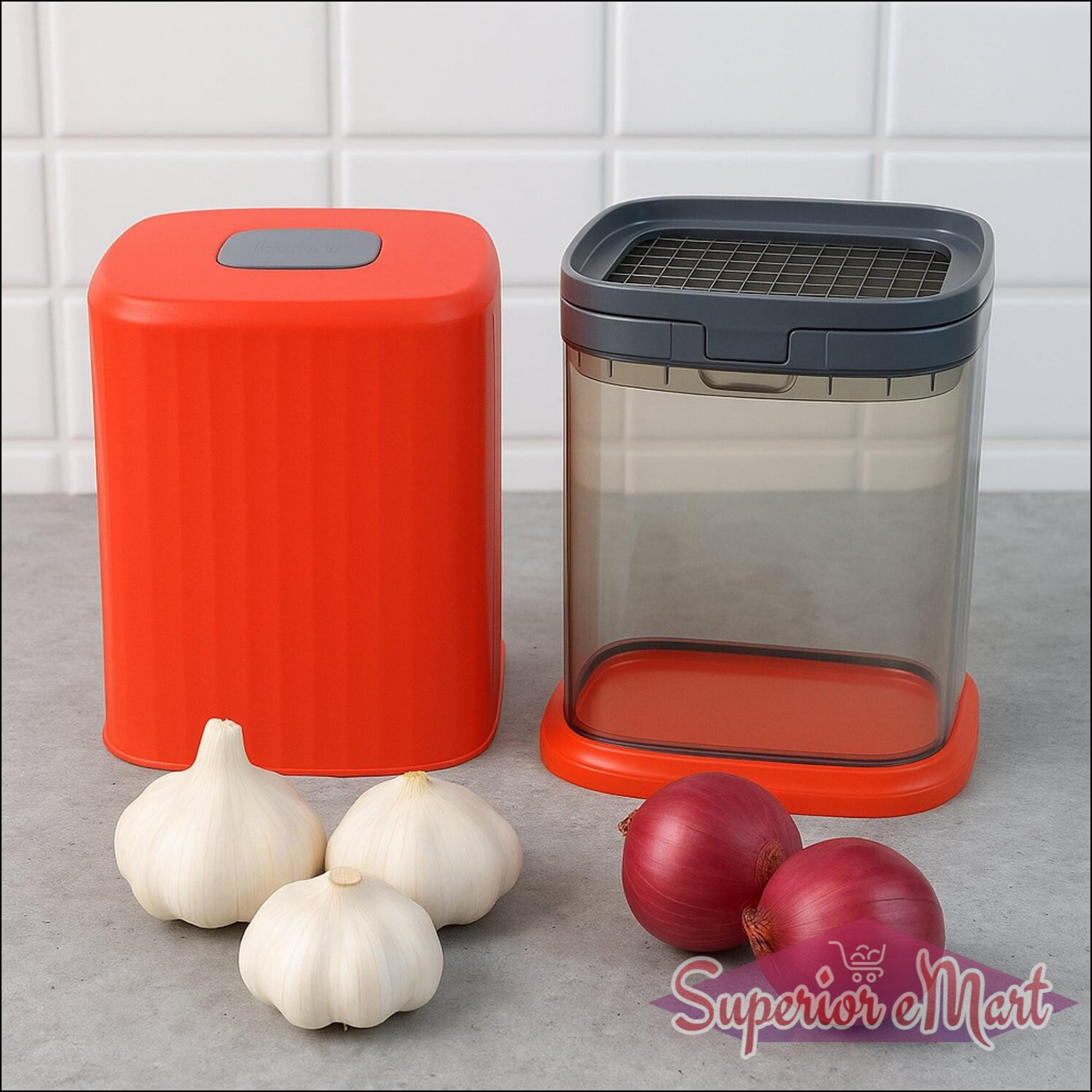 Supermom Multipurpose Onion Garlic  Vegetable Chopper (1 Pc) - Superior eMart