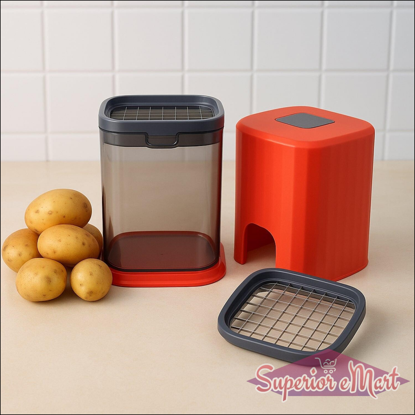 Supermom Multipurpose Onion Garlic  Vegetable Chopper (1 Pc) - Superior eMart