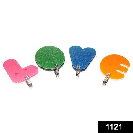 1121 Love Shape Self Adhesive Hooks - Superior eMart