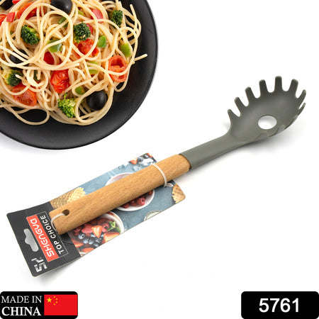 Whisk, Pasta & Soup Heat Resistant Non Stick Spoons - Kitchen Cookware Items (1 Pc )
