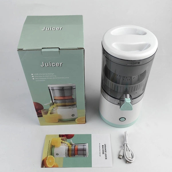 Compact Superior eMart Juicer with USB Charging, Ideal for Fresh Juice at Home