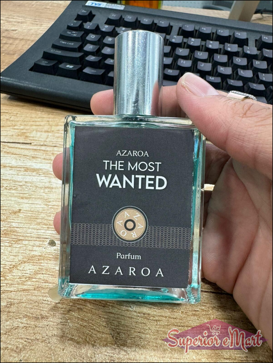 Azaroa The Most Wanted Perfume Bottle with Elegant Design and Fresh Fragrance