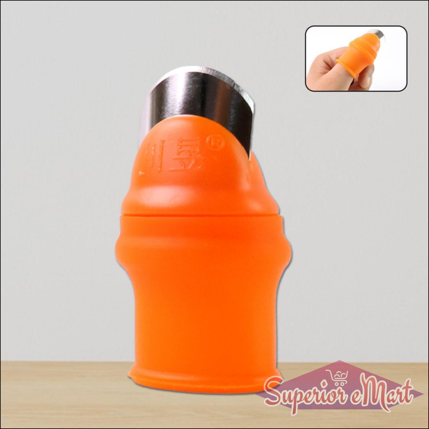 Thumb Knife Cutter With Silicone Finger Guard (1 Pc) - Superior eMart