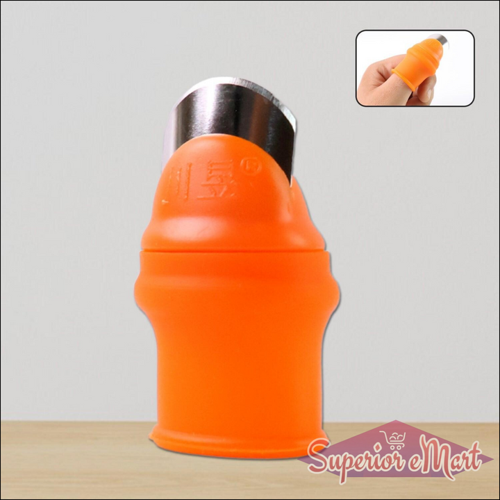 Thumb Knife Cutter With Silicone Finger Guard (1 Pc) - Superior eMart