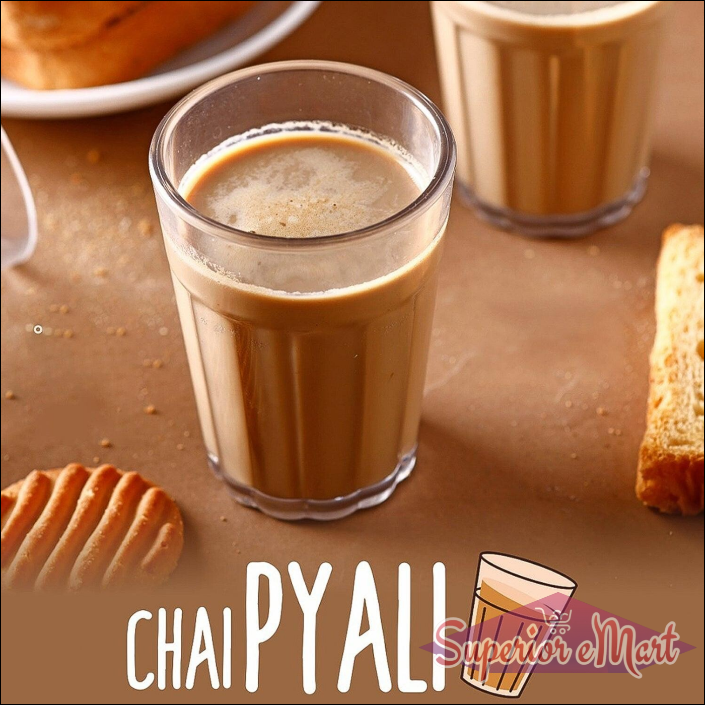 Traditional Cutting Chai Set 70ML / 6 Pc - Superior eMart