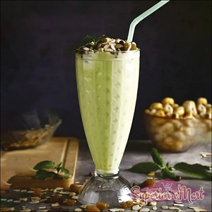 Transparent Milkshake Glass Set (400ml  6 Pc) - Superior eMart