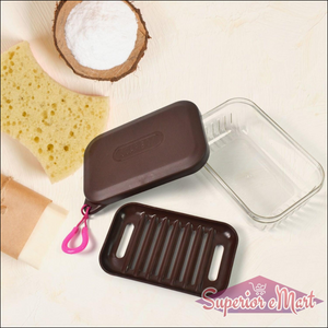 Travel Soap Box with Lid 1 Pc - Superior eMart