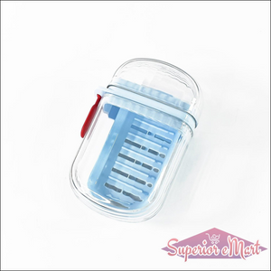 Travel Soap Case with Lock - Durable & Leakproof - Superior eMart
