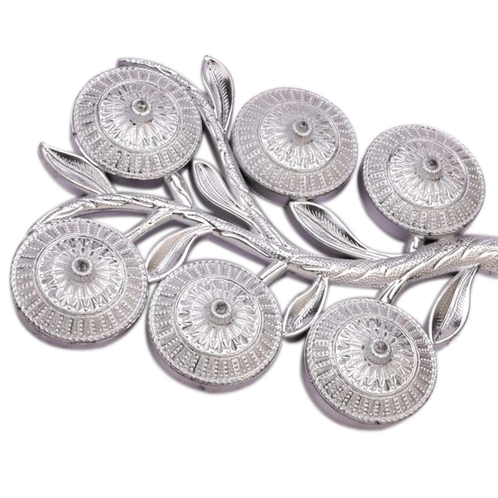 Elegant tree shape serving tray with detailed floral design, perfect for special occasions