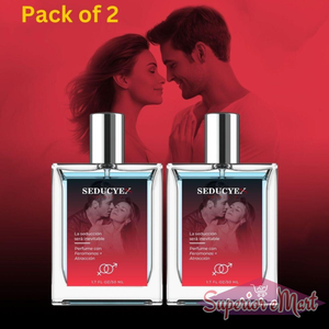 Pack of 2 Seducye Triplex extrait de parfum bottles designed to enhance attraction and romance.