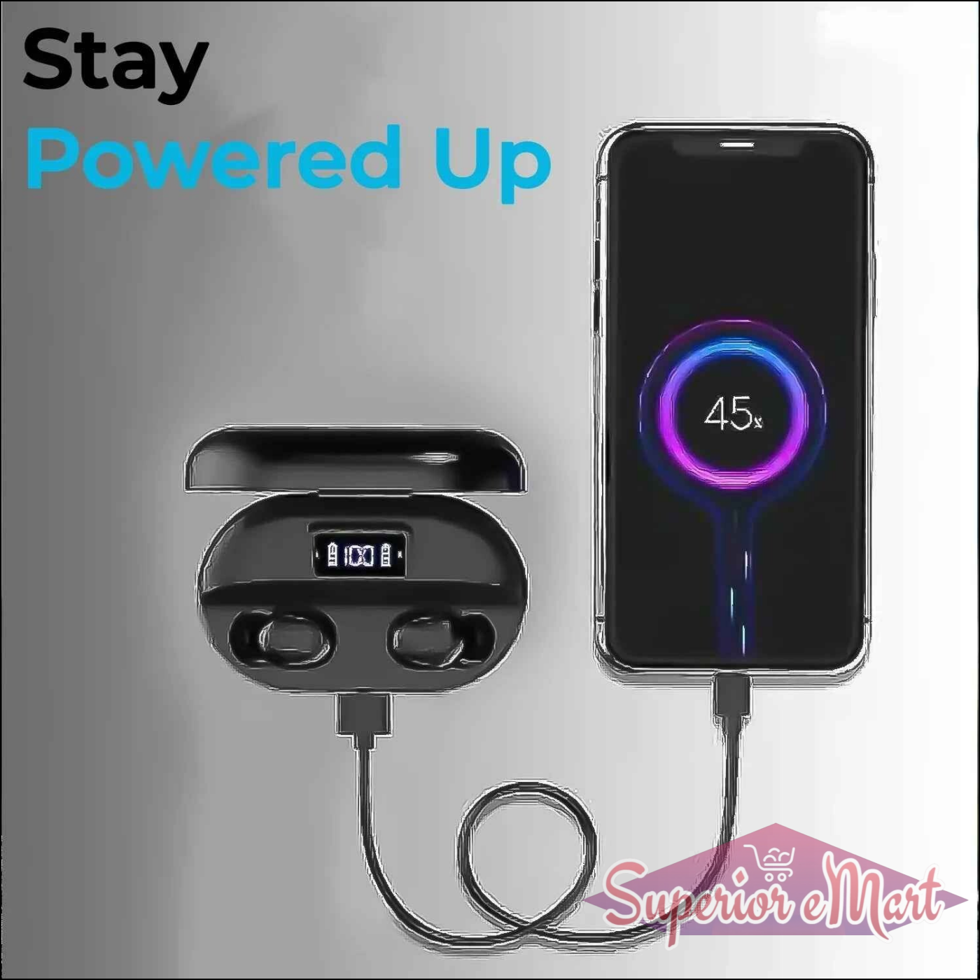 TWS Earbuds with Mic - Superior eMart
