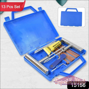 Tyre Repairing Tool Set - 13 Pcs Kit - Superior eMart