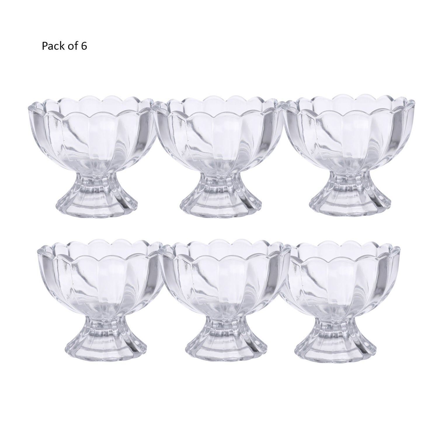 Dessert, Ice Cream, Salad, Fruits Serving Bowl  - 6pcs