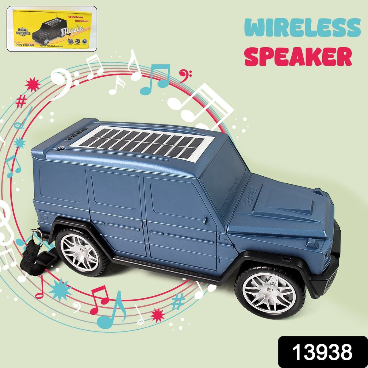 Thar Wireless And Solar Powered Speaker - Superior eMart