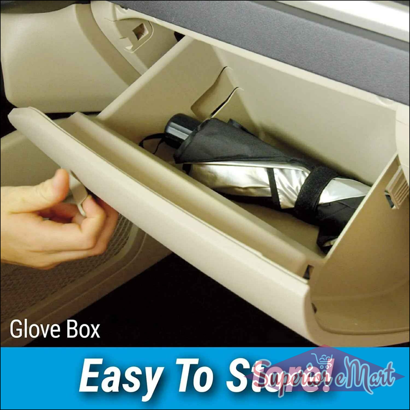 Umbrella Car Sun Shade for Windshield - Superior eMart