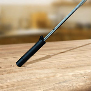 Stylish umbrella with built-in fan designed for comfort on sunny days and outdoor events