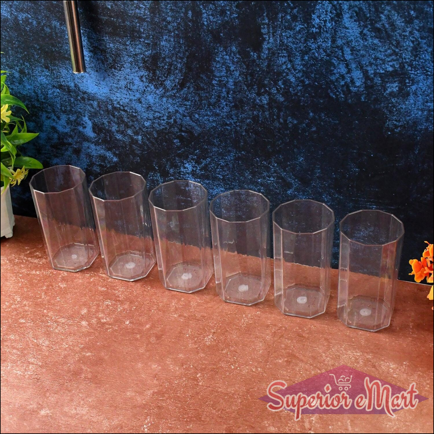 Unbreakable Drinking Glass Set (6pc300ml) - Superior eMart