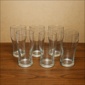 Unbreakable Glass Pitcher Set 6 Pcs 350ml - Superior eMart