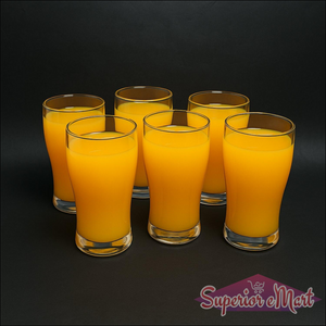 Unbreakable Glass Pitcher Set 6 Pcs 350ml - Superior eMart