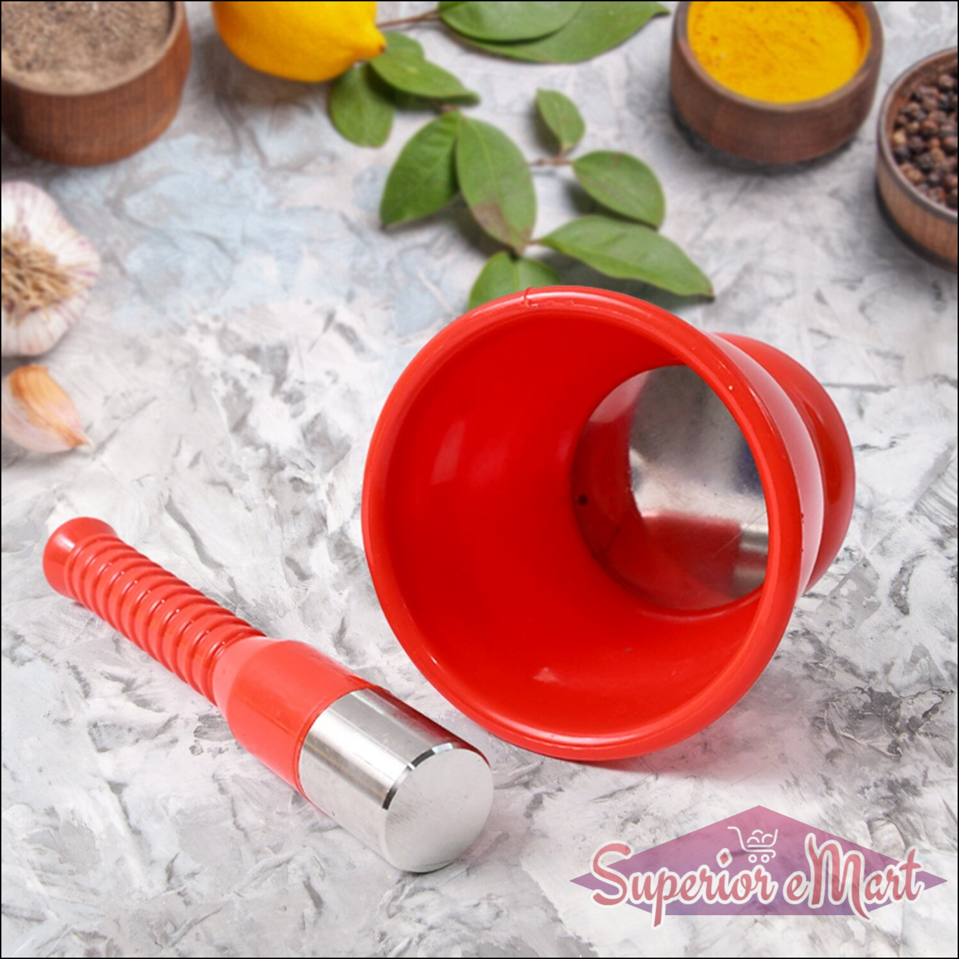Unbreakable Khal Batta for Kitchen - 2 Pc Set - Superior eMart