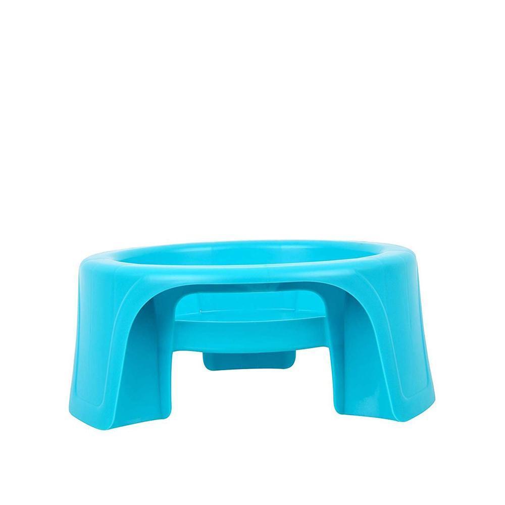 Bright blue unbreakable pot stand for home with a sturdy design and perfect support for pots