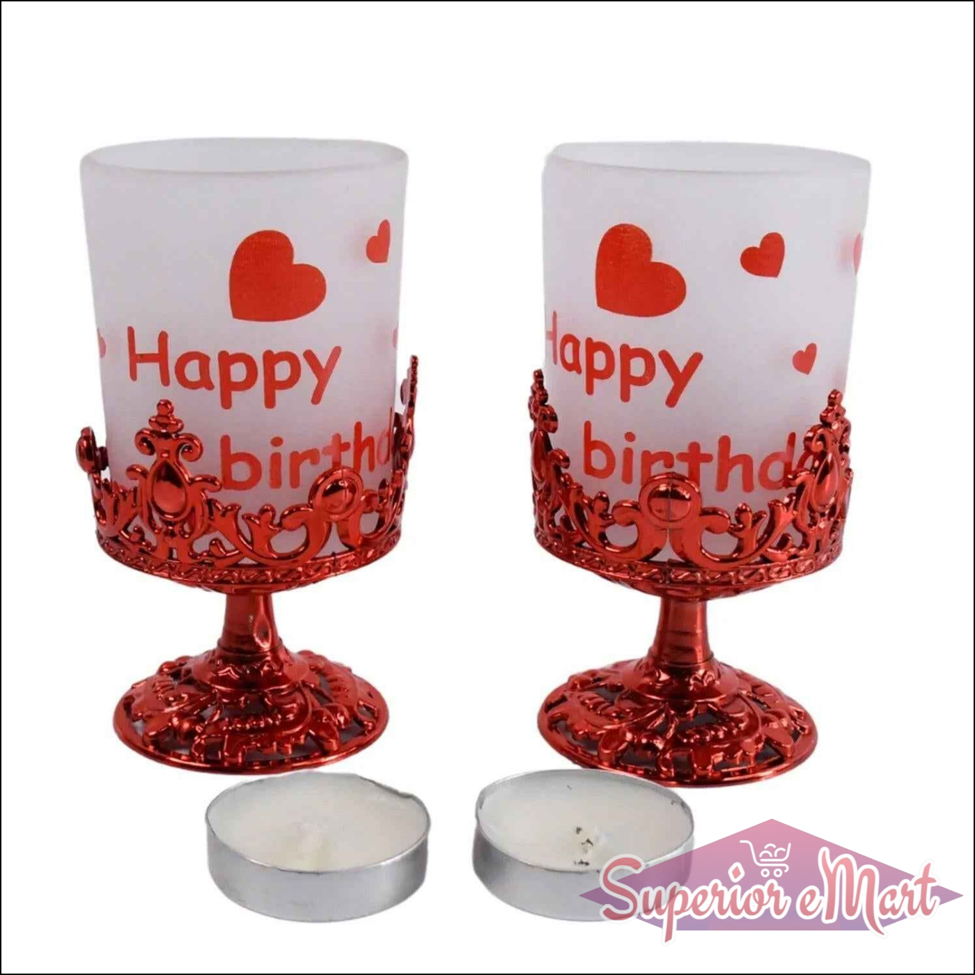 Unique Candle Holder 2 pc