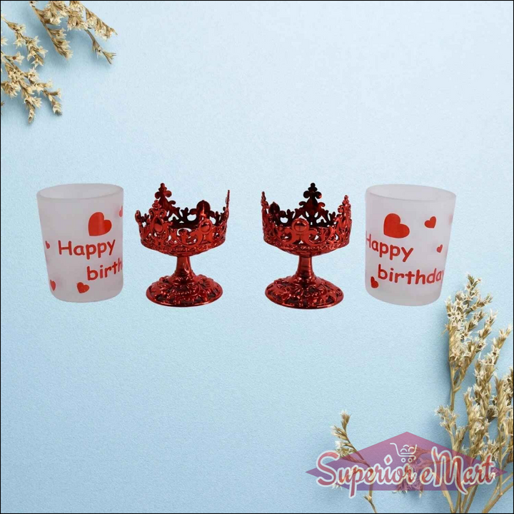 Unique Candle Holder 2 pc