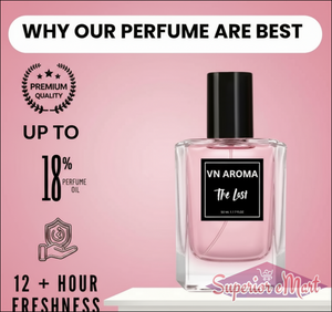 VN Aroma The Last Unisex Luxury Perfume Long Lasting with 18 percent fragrance oil and 12-hour freshness