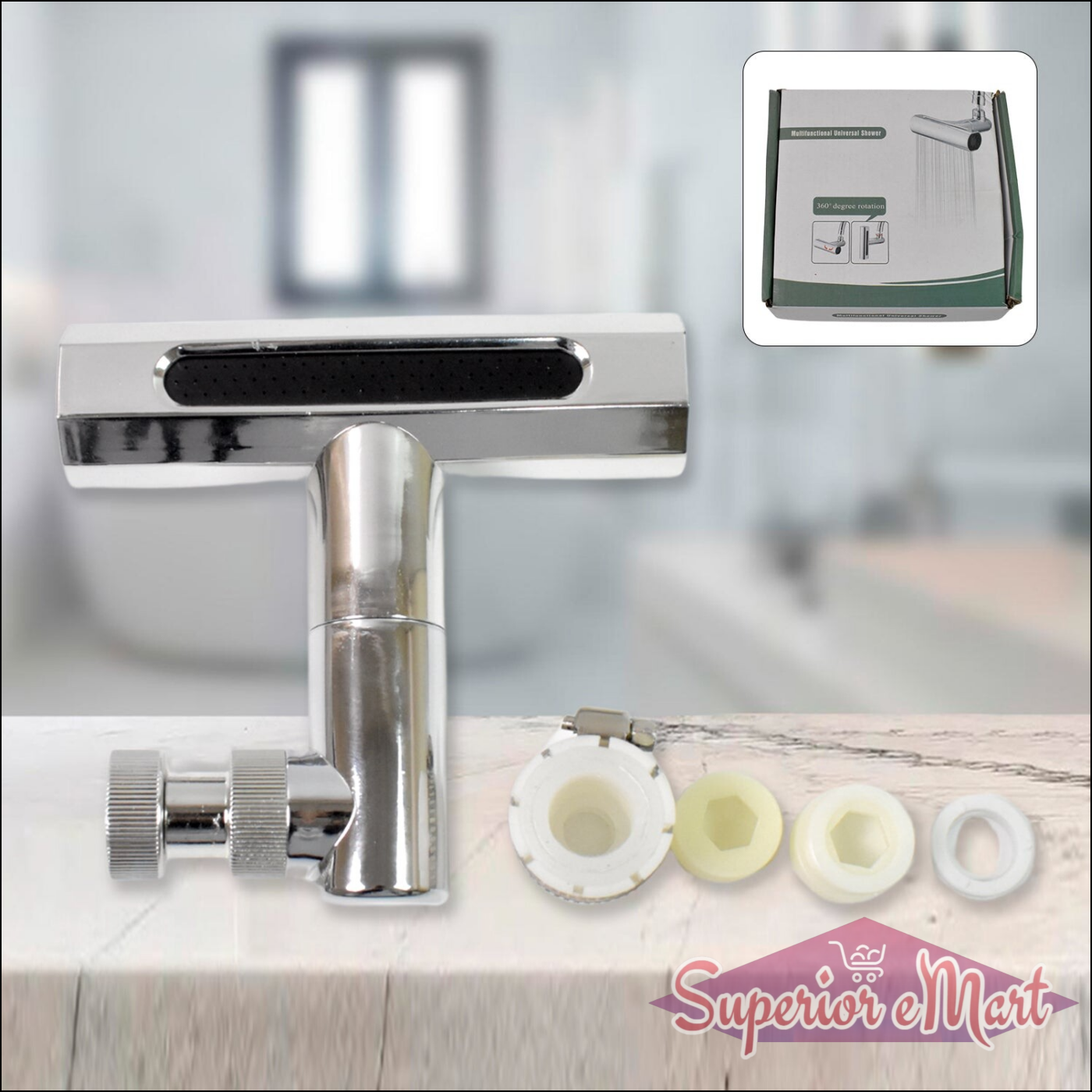 Universal Shower Head Replacement - Superior eMart