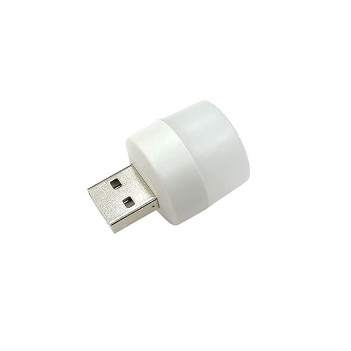 Compact USB LED lamp for laptop providing soft illumination for nighttime use